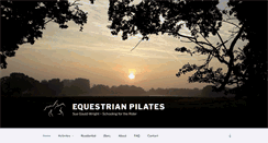 Desktop Screenshot of equestrianpilates.co.uk