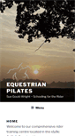 Mobile Screenshot of equestrianpilates.co.uk